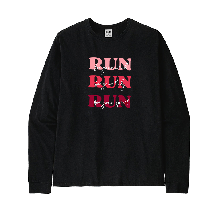 Run For Your Mind Long Sleeve T-Shirt