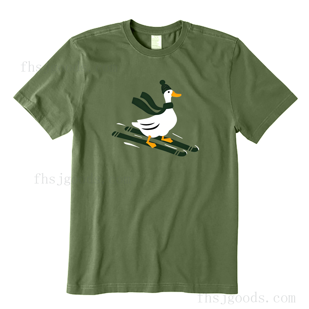 Duck Skiing T-shirt