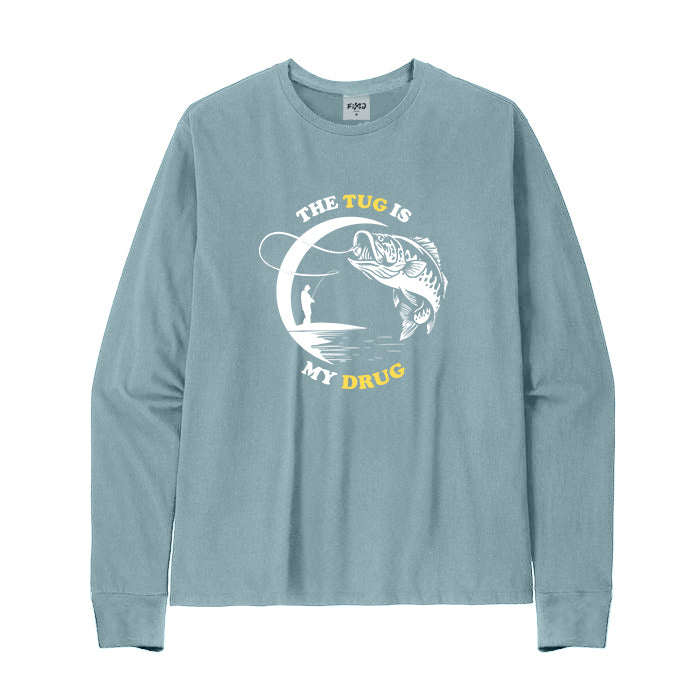 The Tug Is My Drug Long Sleeve T-Shirt
