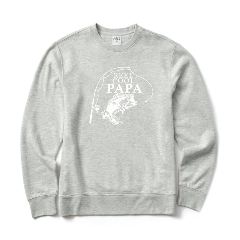 Reel Cool Papa Crewneck Sweatshirt