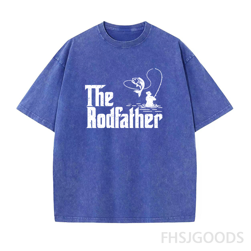 The Rodfather Unisex Distressed T-Shirt