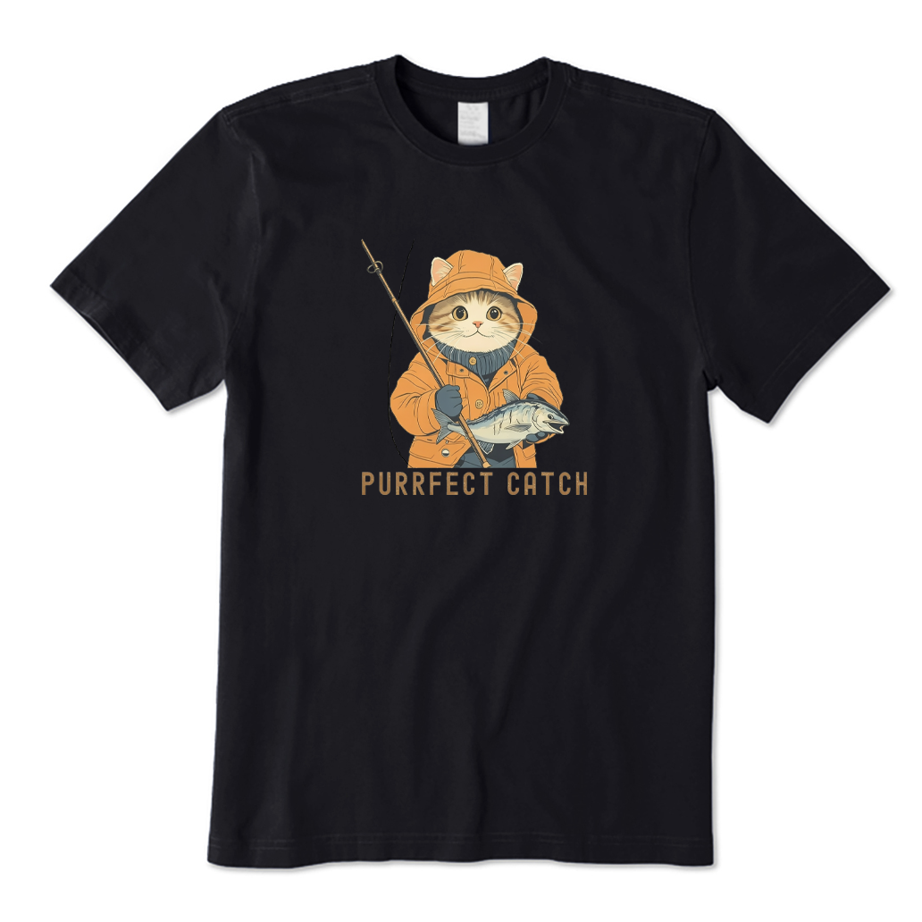 Purrfect Catch T-shirt