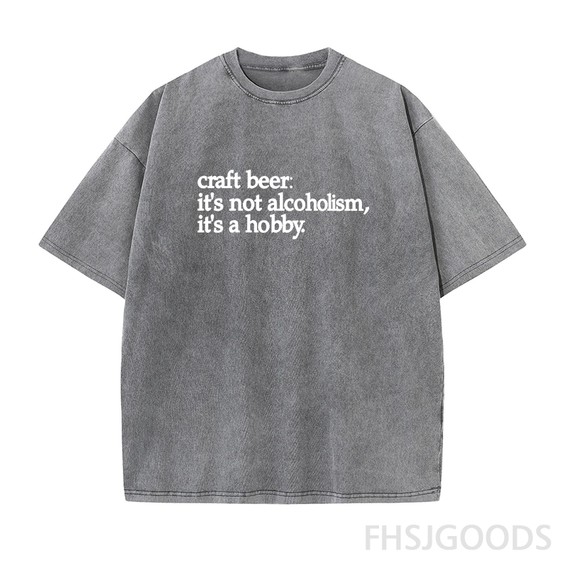 Craft Beer Unisex Distressed T-Shirt