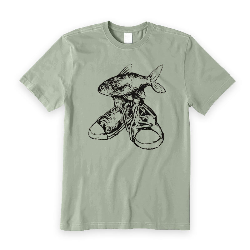 Shoe Fish Cursed T-Shirt
