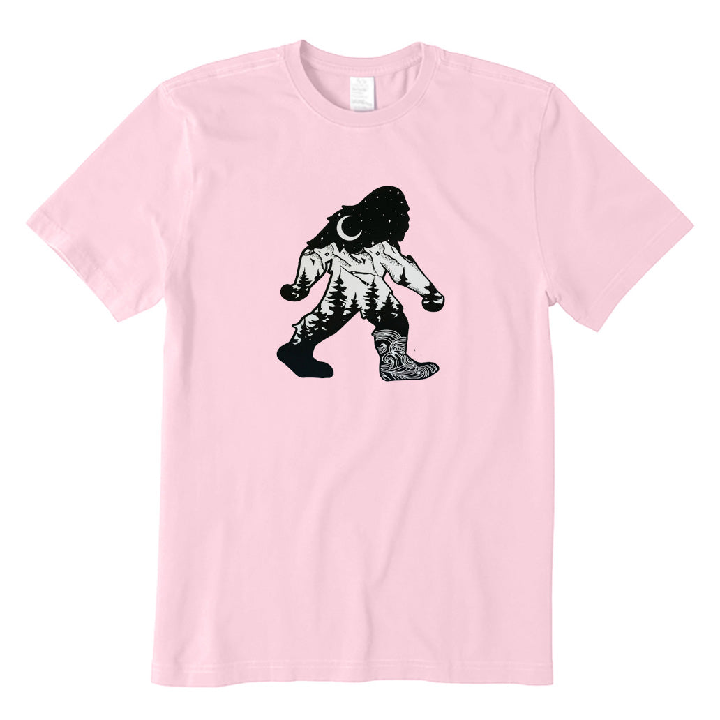 Rivers Mountains Forests and Bigfoot T-Shirt