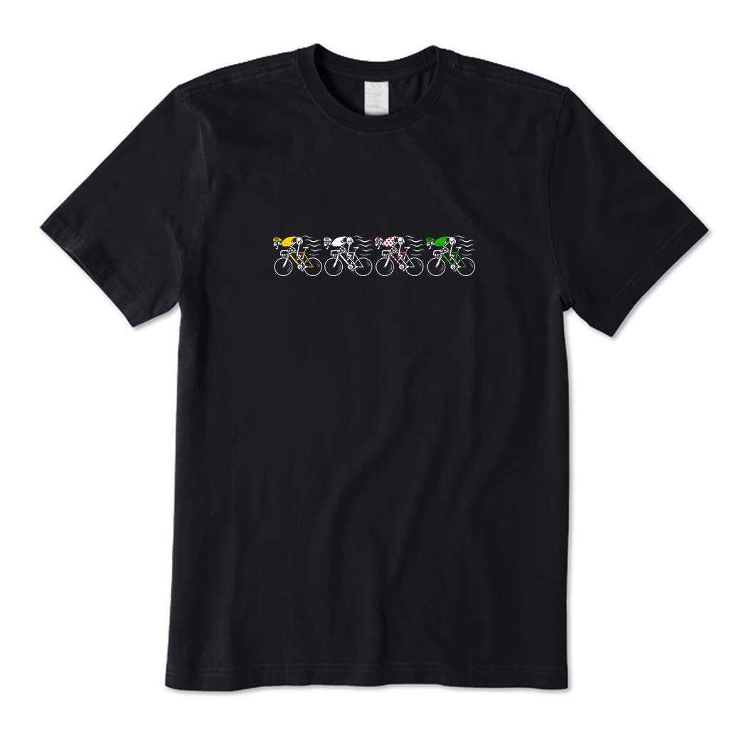 Tour De France Skeleton Cyclist T-shirt