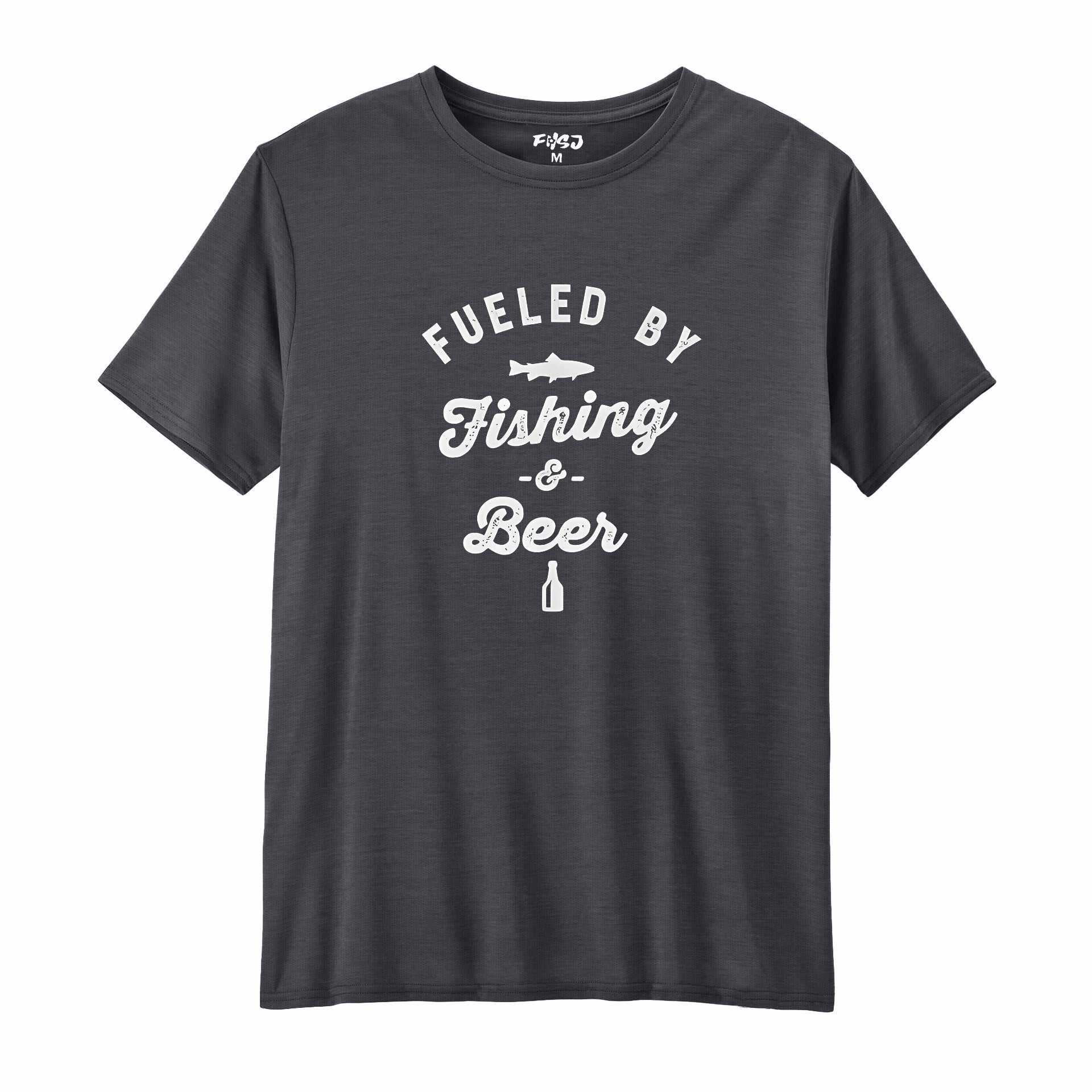 Fueled By Fishing And Beer Performance T-SHIRT