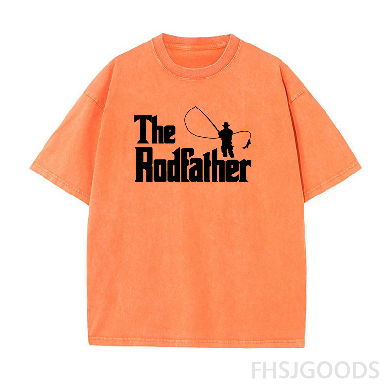The Rodfather Unisex Distressed T-Shirt