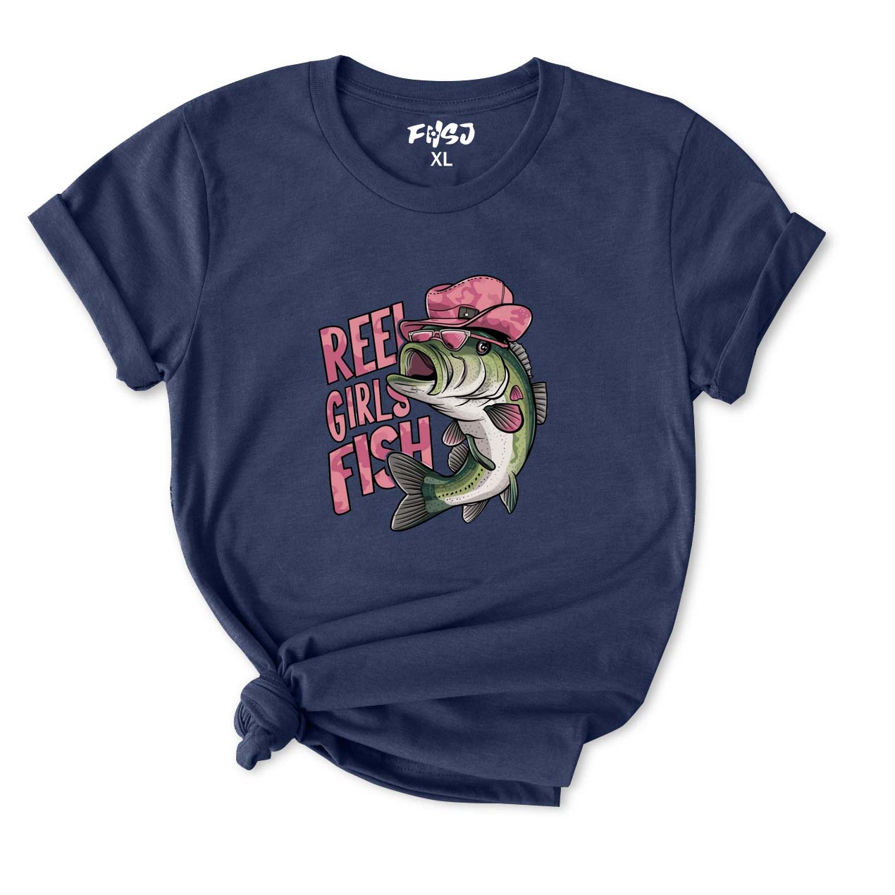 Reel Girls Fish T-Shirt for Women