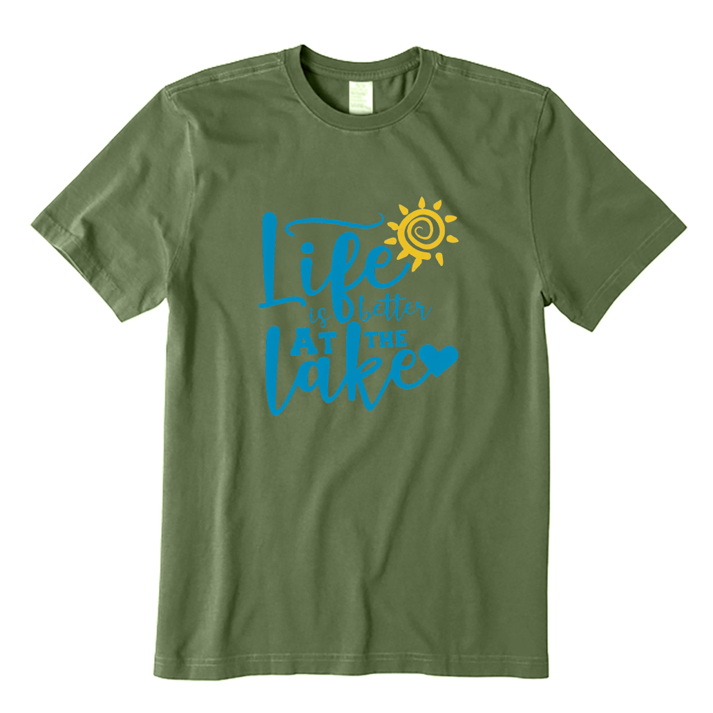 Life Is Better At The Lake Hiking T-shirt