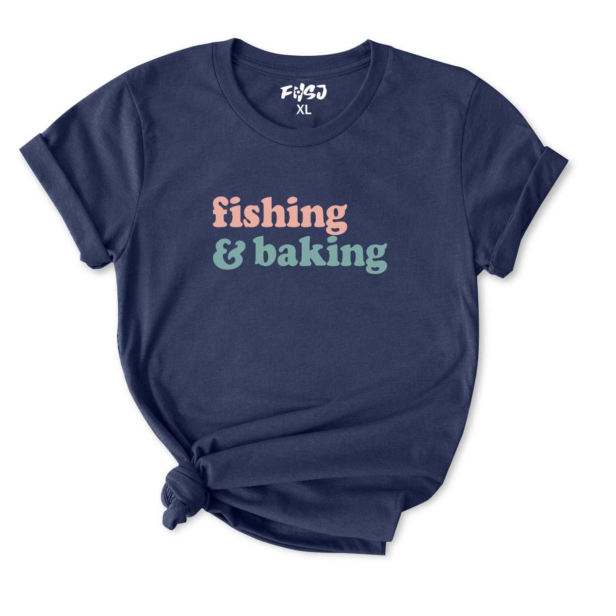 Fishing and Baking T-Shirt for Women