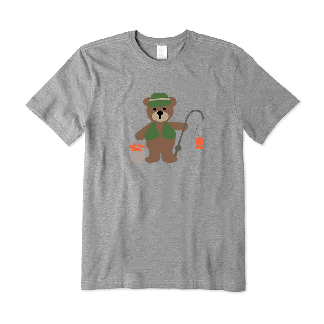 Bear Fishing T-Shirt