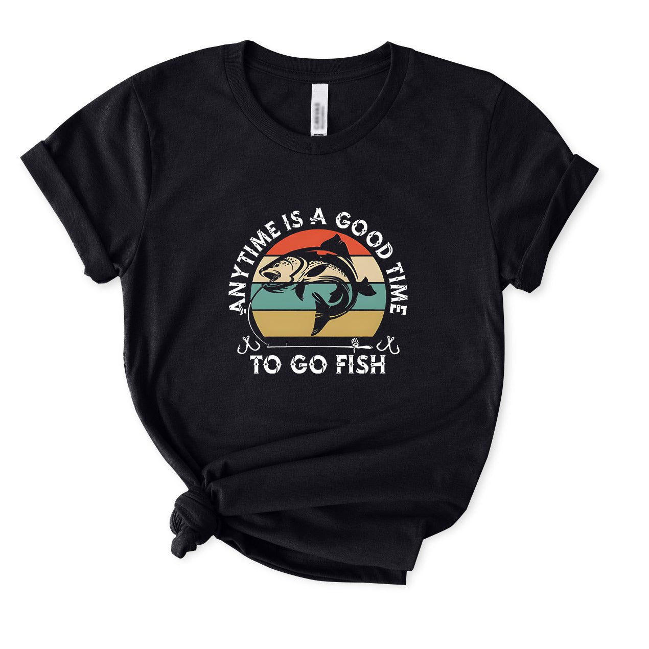 Anytime Is Good Time To Go Fish T-Shirt FOR WOMEN