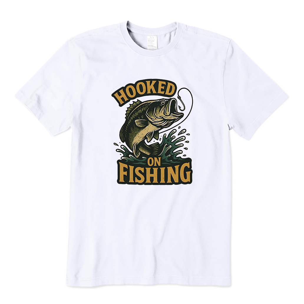 Hooked On Fishing T-Shirt