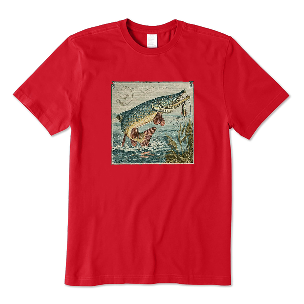 Northern Pike Fishing T-Shirt