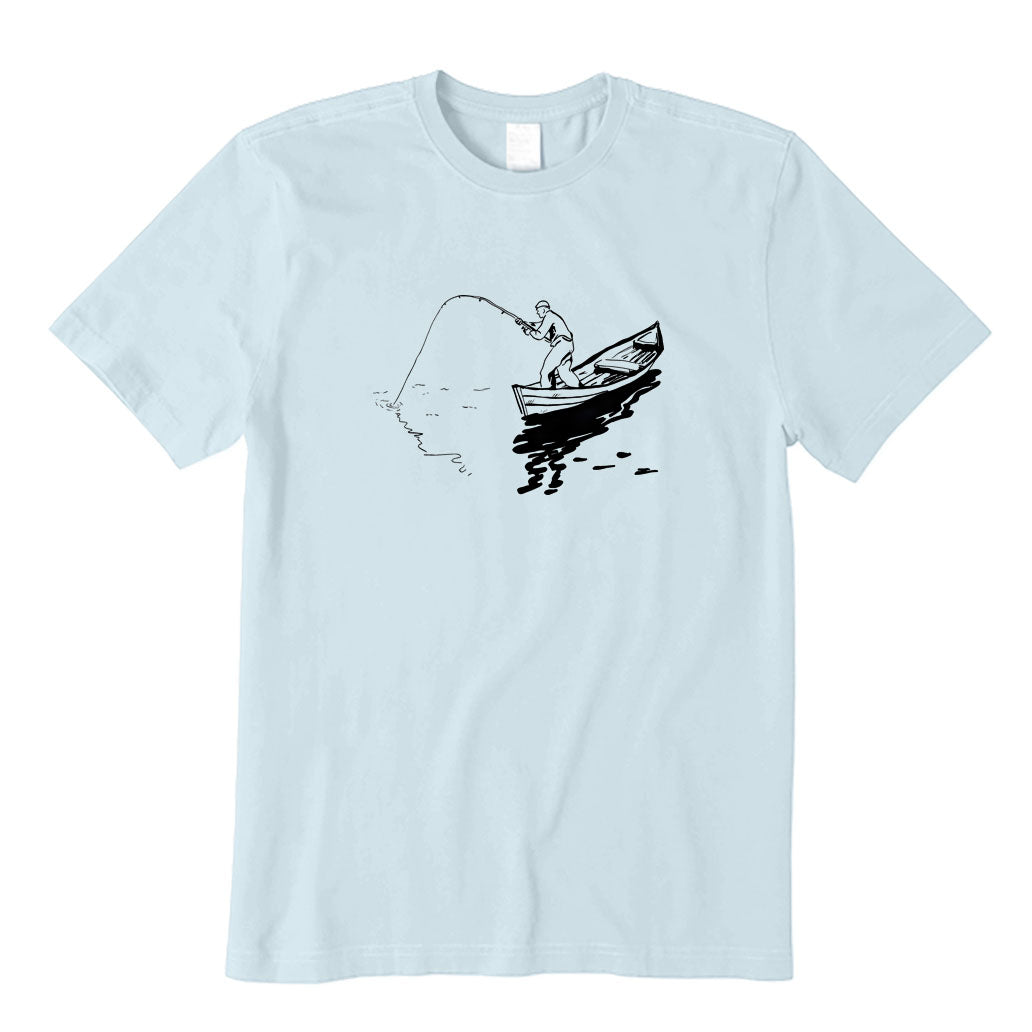 Canoe Fishing T-Shirt