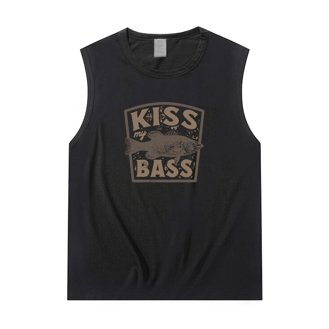 Women KISS MY BASS Tank Top