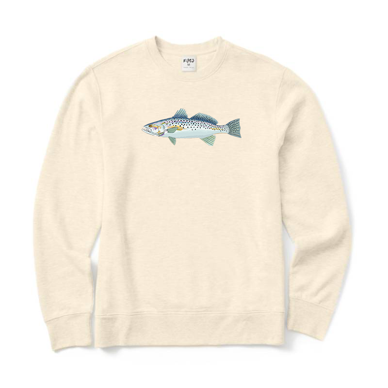 Speckled Trout Fishing Sweatshirt