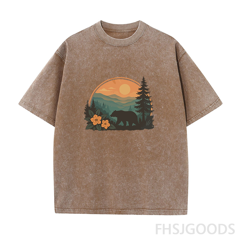 Outdoor Adventure Hiking Unisex Distressed T-Shirt
