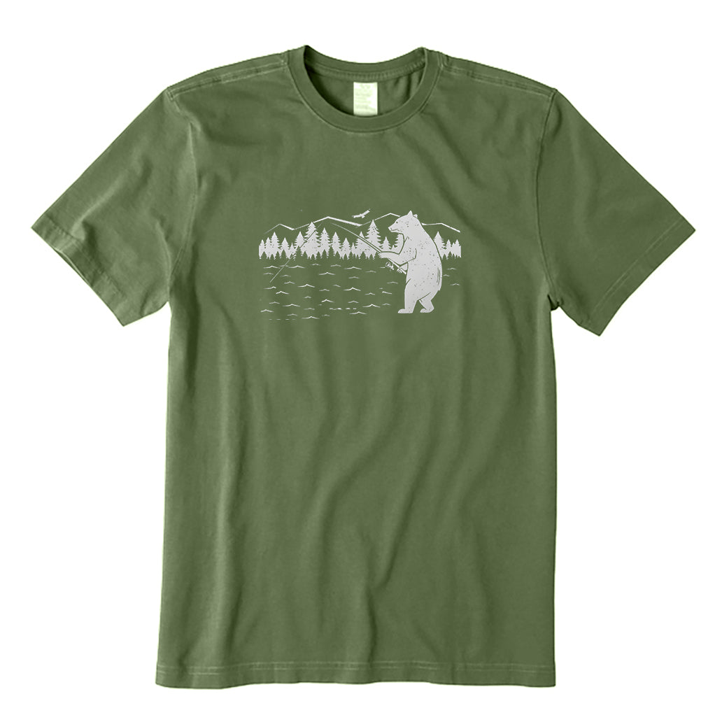 Bear Fishing T-Shirt