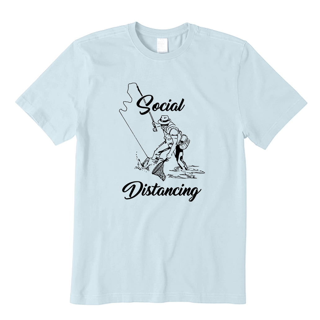 Fly Fishing Social Distancing T-Shirt