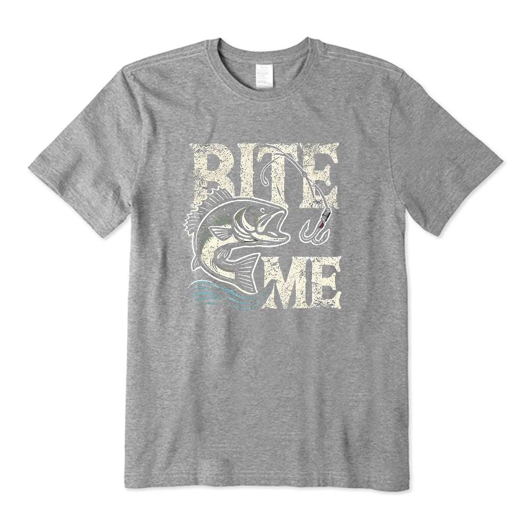 BITE ME Funny Bass Fishing T-Shirt