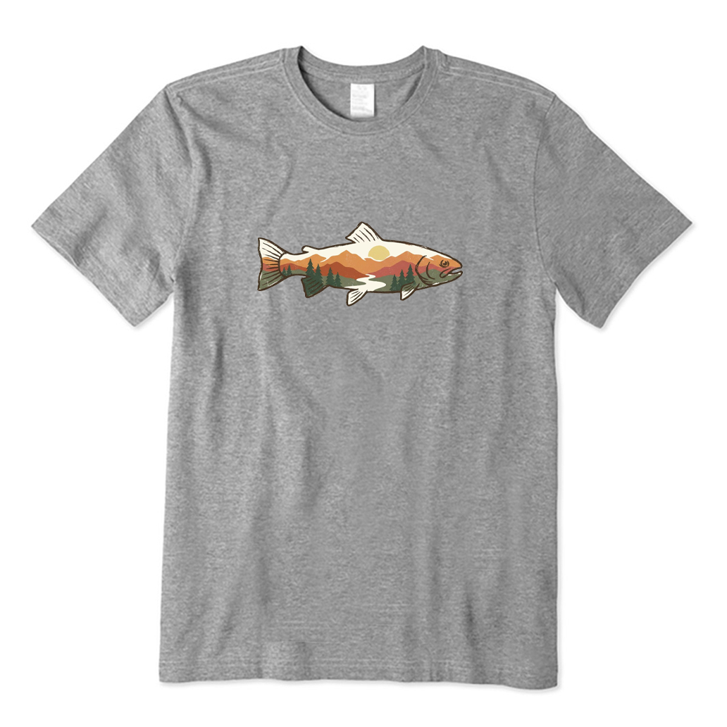 Mountain Fish T-shirt