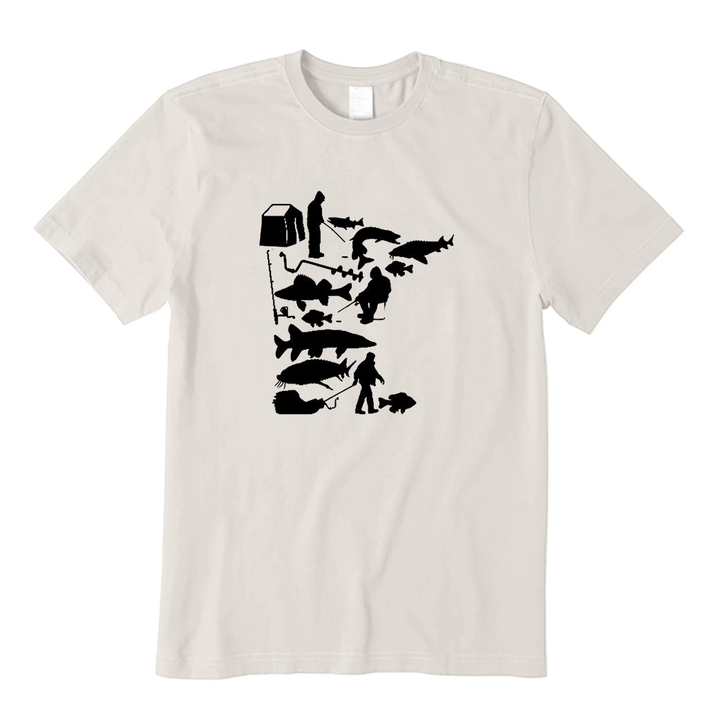 Minnesota Ice Fishing T-Shirt