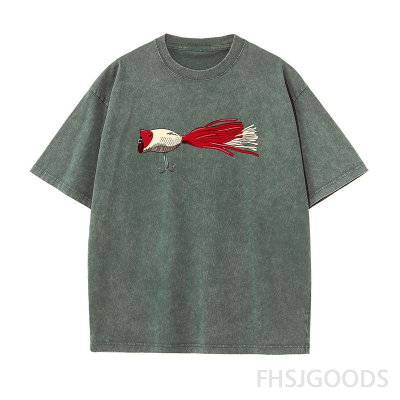 Fishing Lure Unisex Distressed T-Shirt