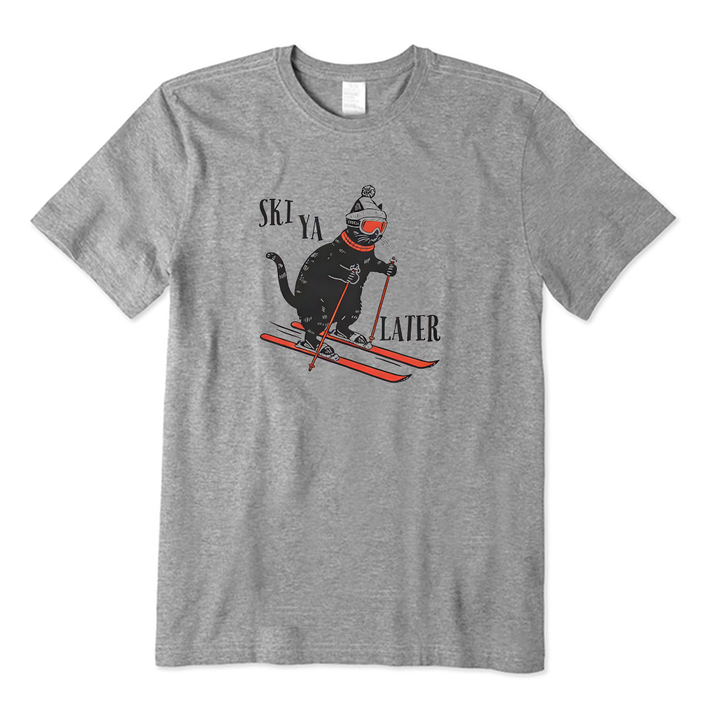 Ski Ya Later Skiing T-shirt