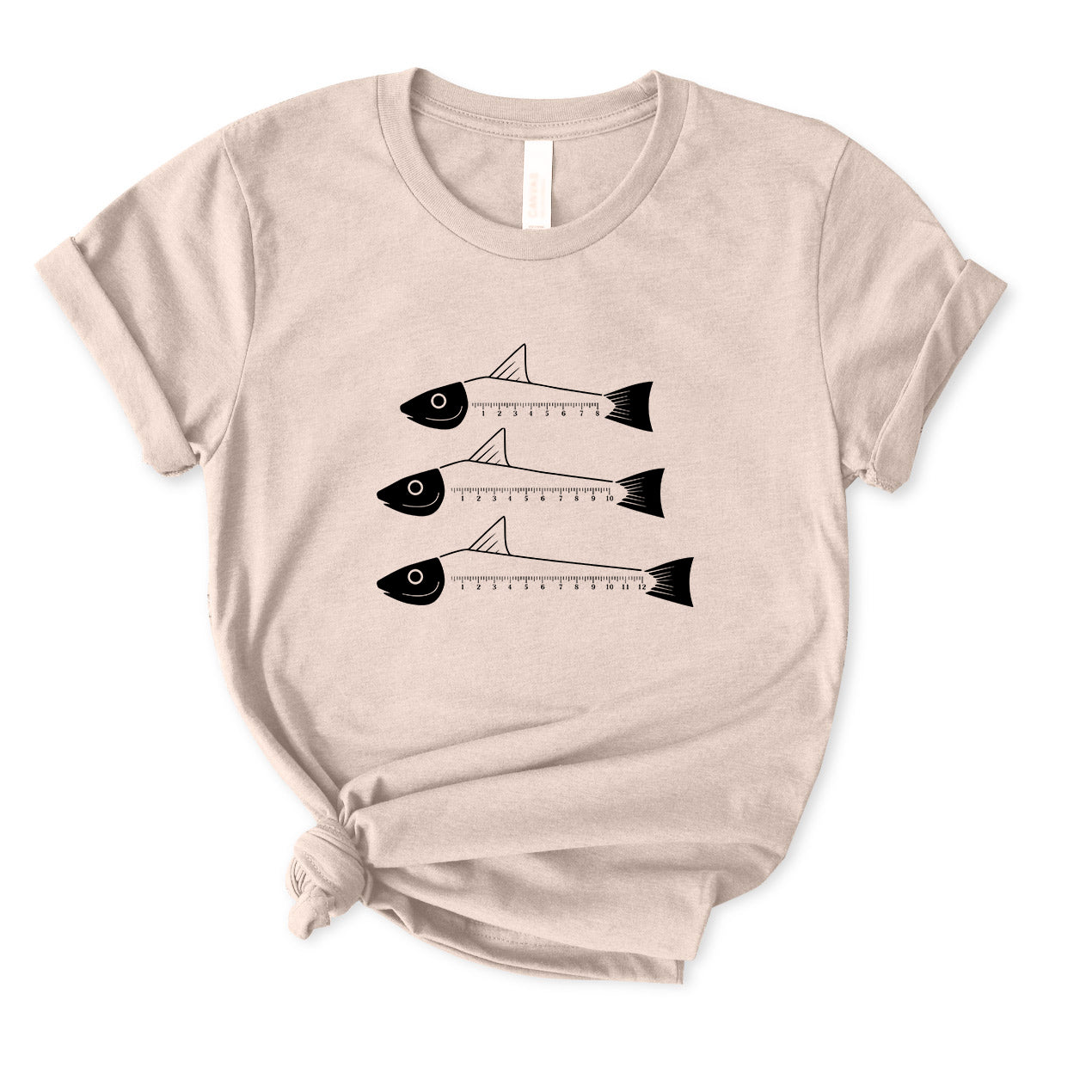 Fish Ruler T-Shirt for women