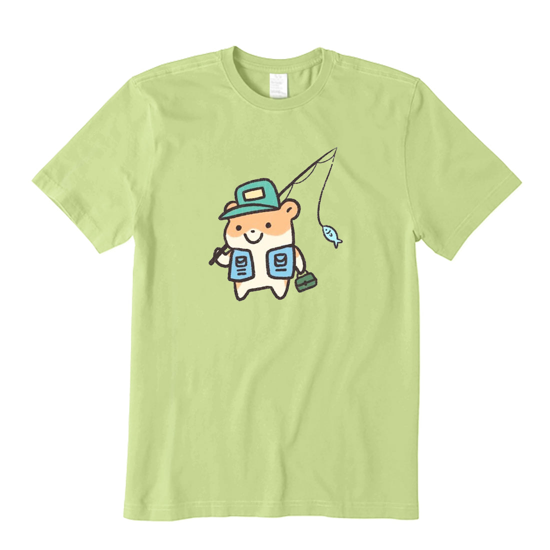 Hamster Fishing T-Shirt