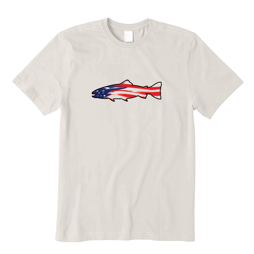 US Fish Flag T-Shirt