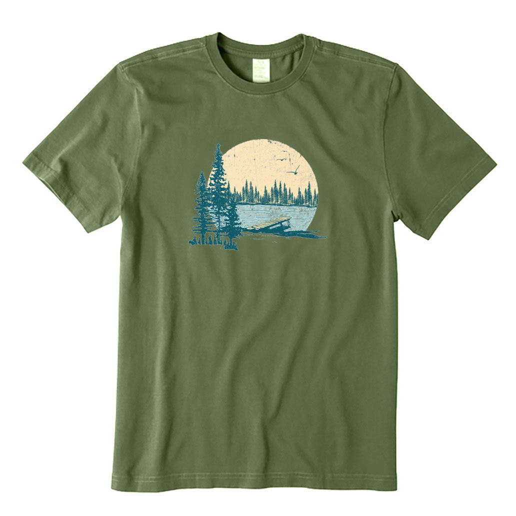 The Lake Is A Good Place for Fishing T-Shirt