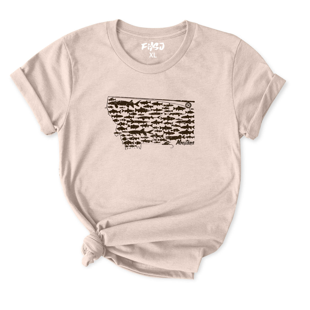 Fish of Montana T-Shirt for Women