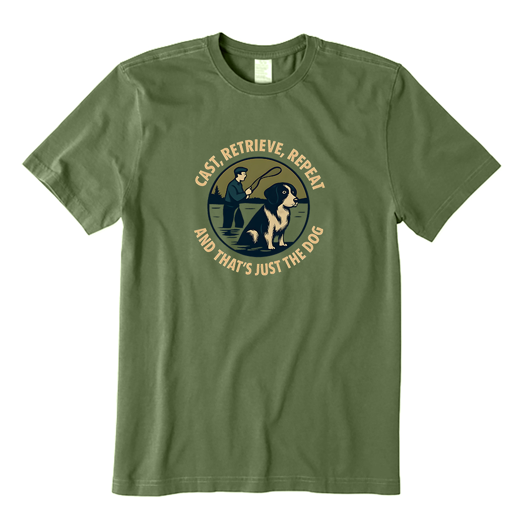 Cast Retrieve Repeat T-Shirt