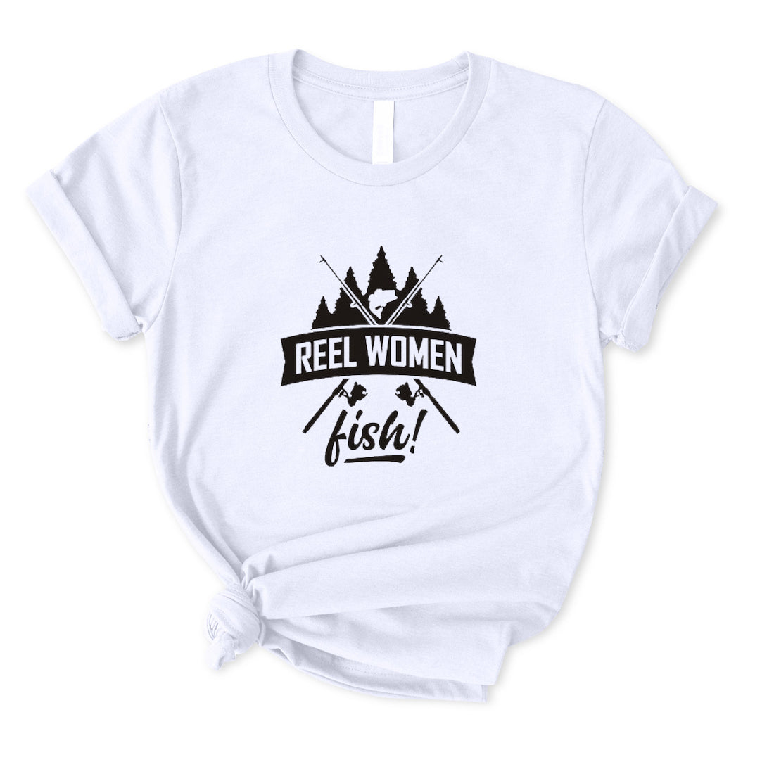 Reel Women Fish T-Shirt for Women