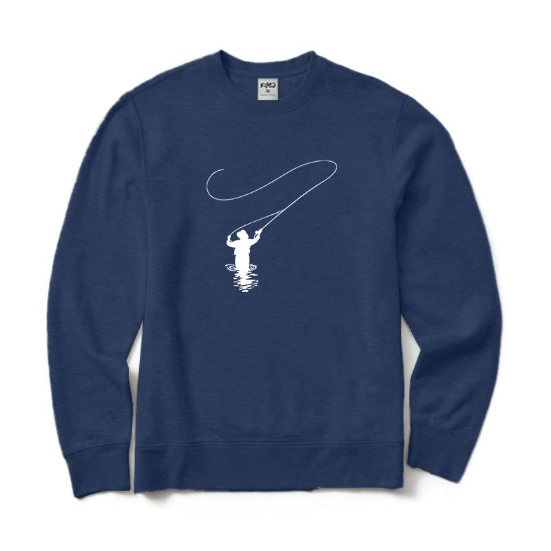 Fly Fishing Crewneck Sweatshirt