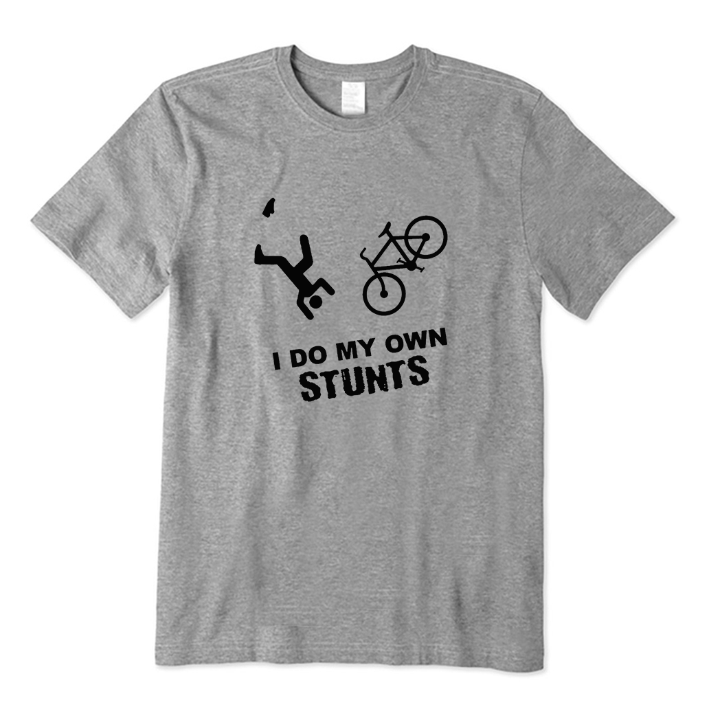 I Do My Own Stunts Cycling T-shirt