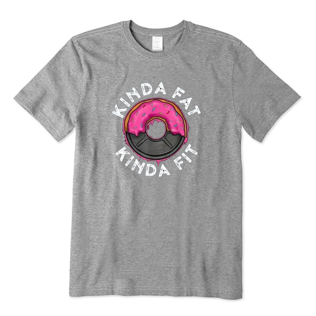 Kinda Fat Kinda Funny Doughnut T-shirt