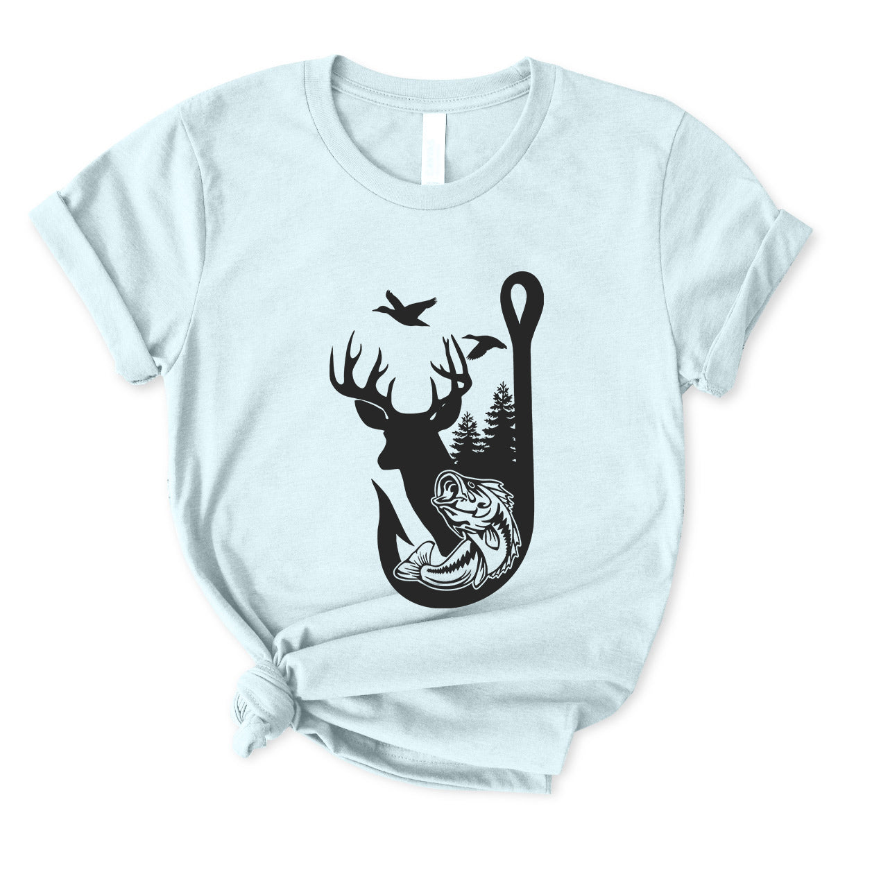 Fishing and Hunting T-Shirt for women
