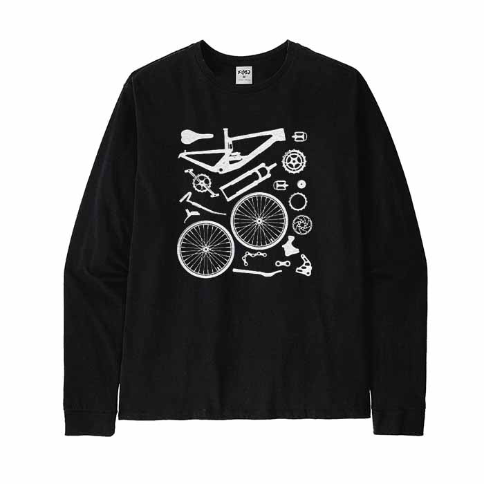 The Original Bike Parts Long Sleeve T-Shirt