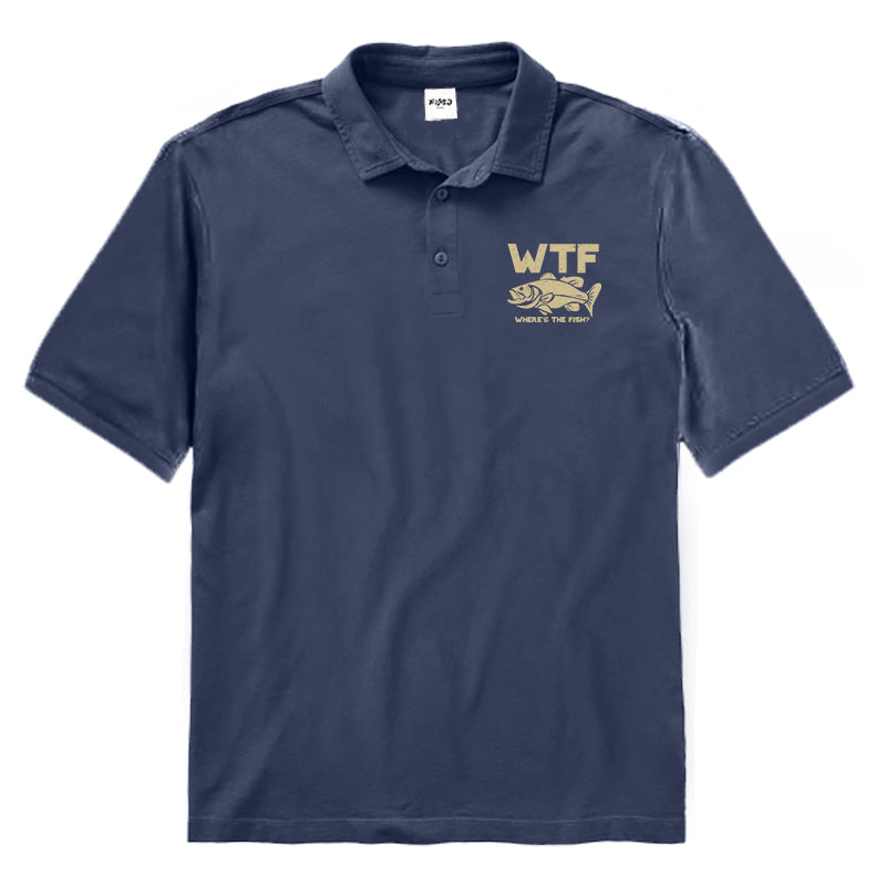 WTF Where Is The Fish? Polo Shirt