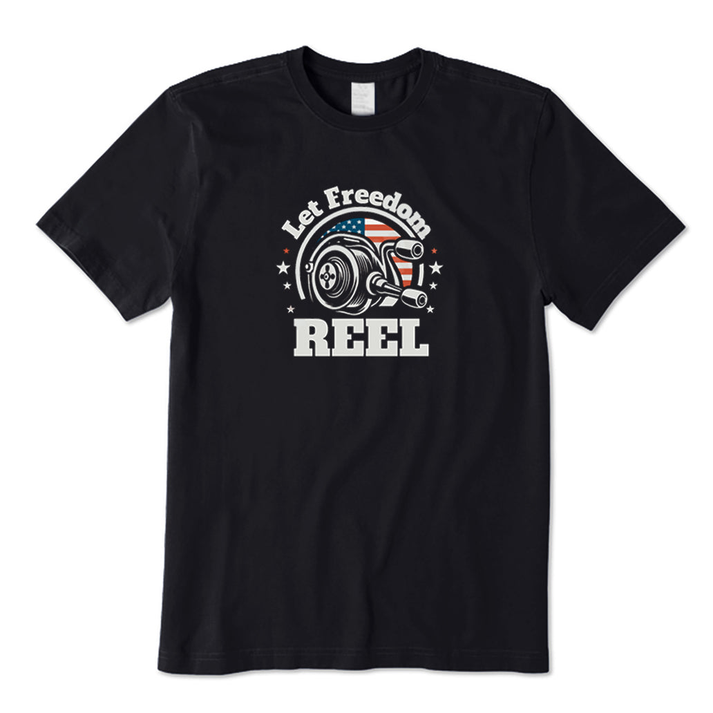 Let Freedom Reel Fishing T-Shirt