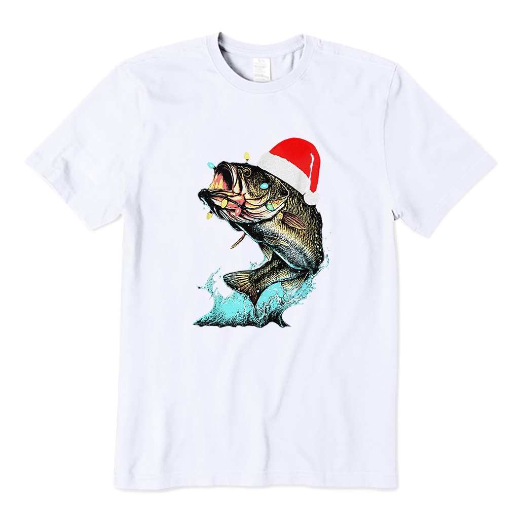 Fishing Christmas T-Shirt