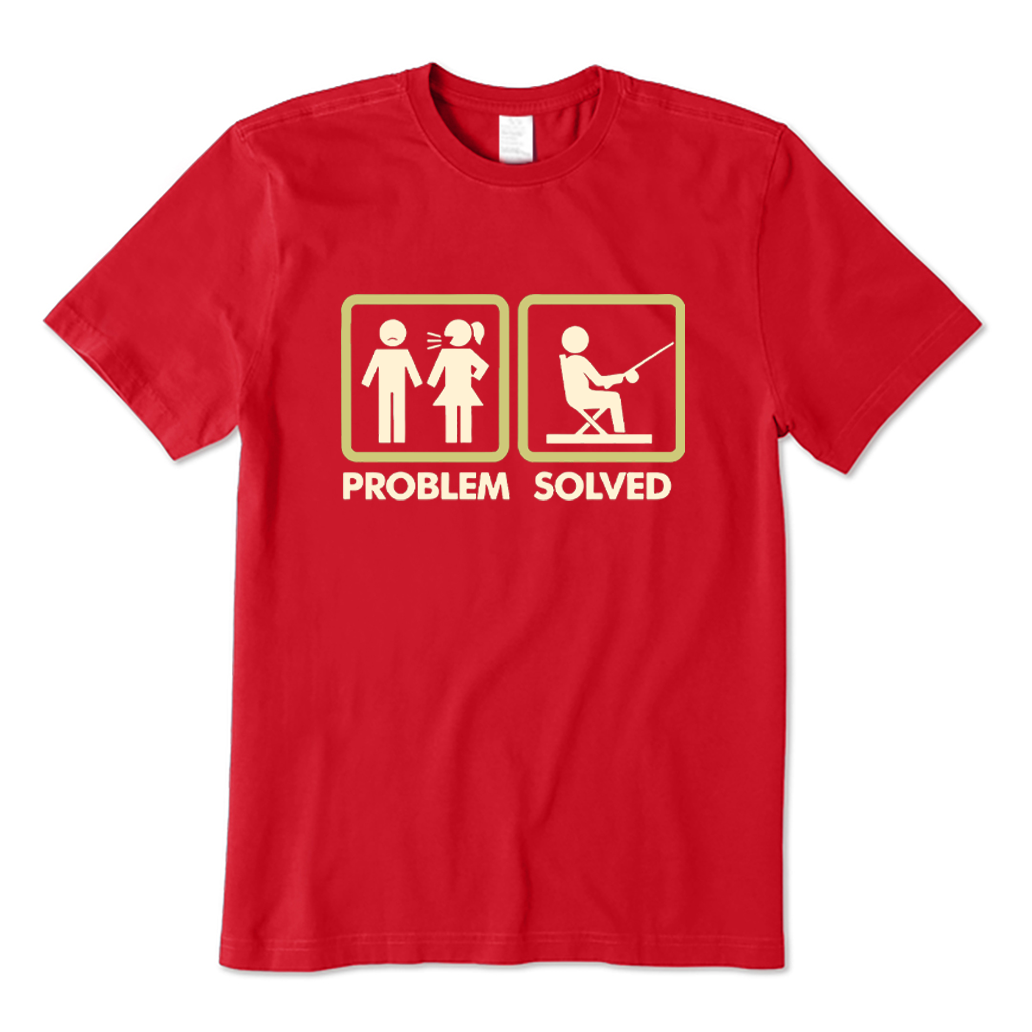 Problem Solved Fishing T-shirt
