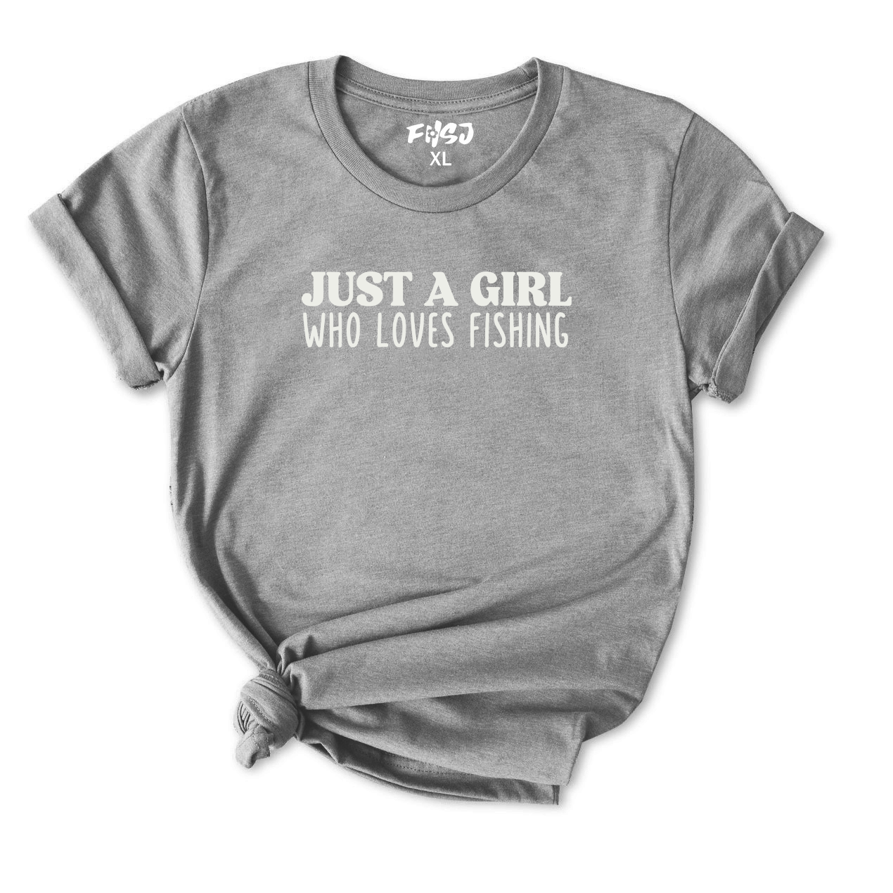 Just A Girl Who Loves Fishing T-Shirt for Women