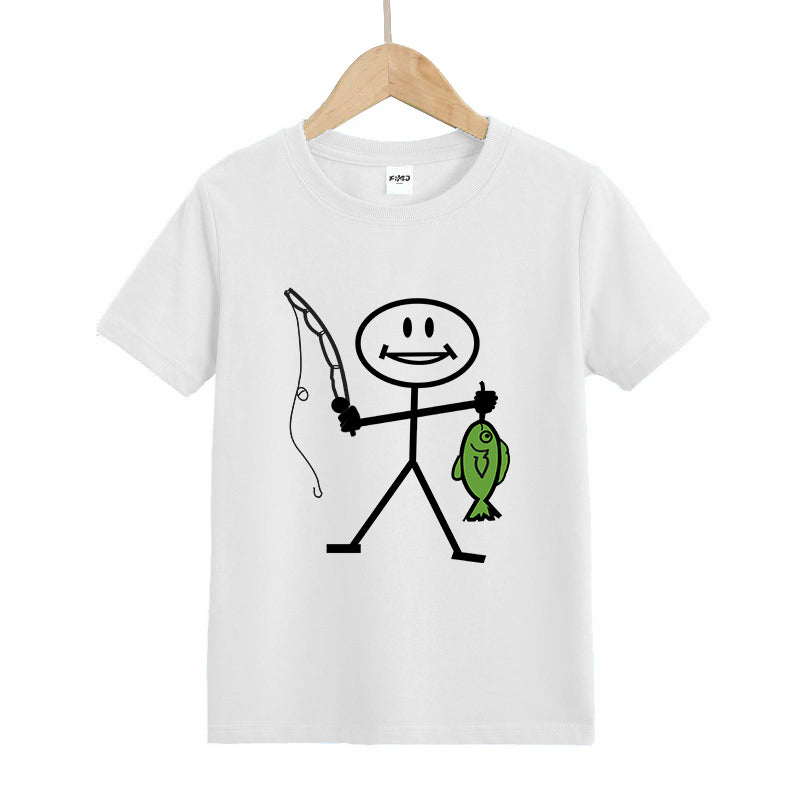 Happy Fishing Kids T-Shirt
