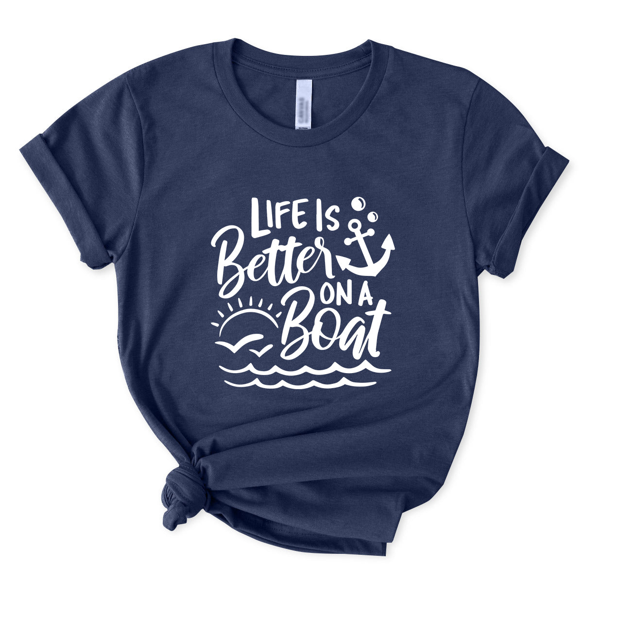 Life Is Better on A Boat T-Shirt for Women