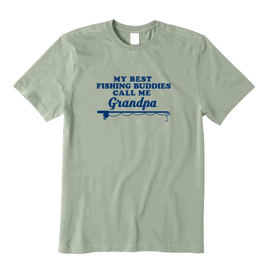 My Best Fishing Buddies Call Me Grandpa T-Shirt